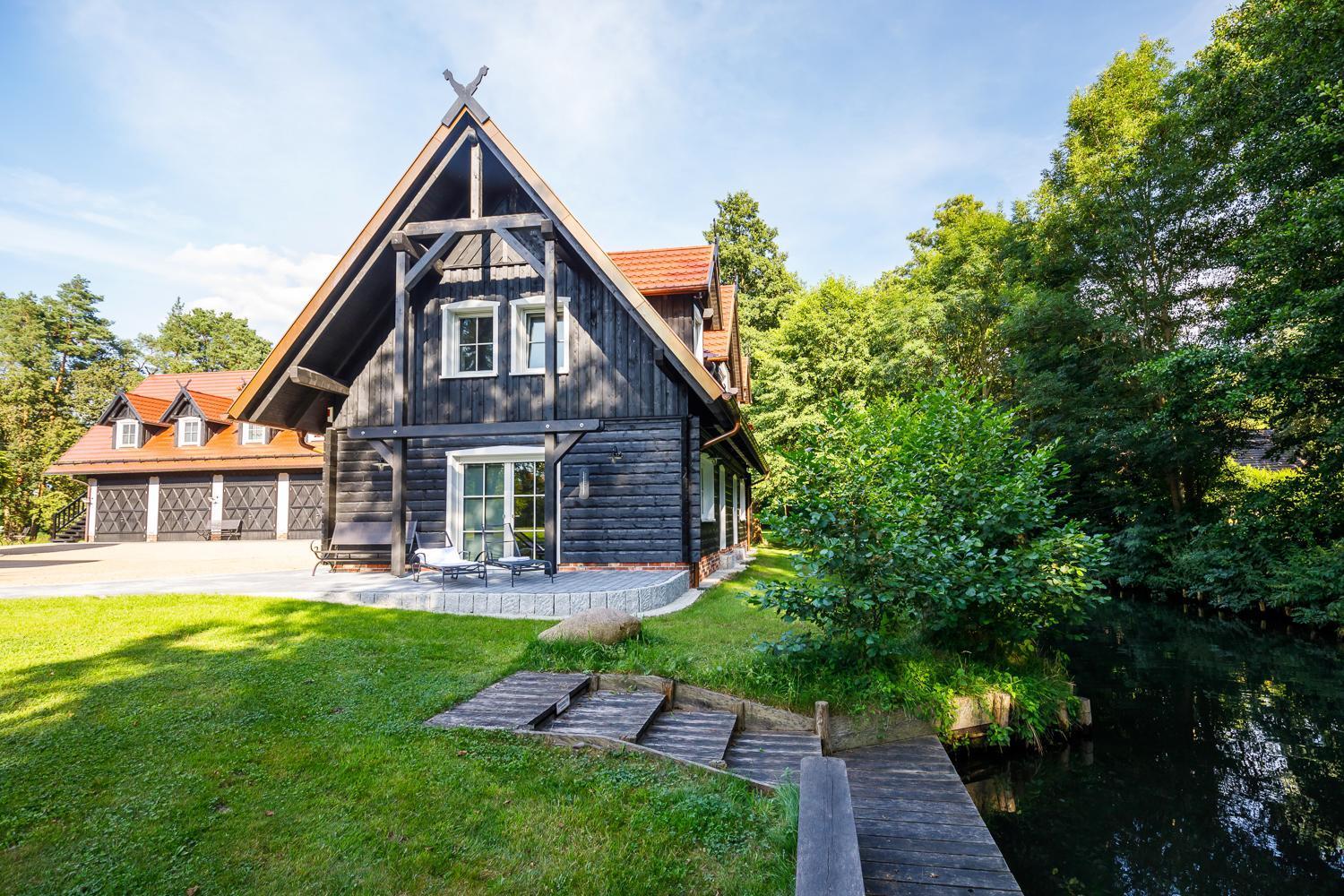 Spreewald Chalet Wohnung Burg  Kültér fotó